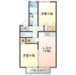 徳島市北島田町3丁目の間取図