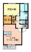 徳島市名東町の間取図