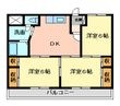 徳島市末広１丁目の間取図