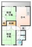 徳島市八万町の間取図