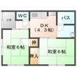 鈴木借家の間取図