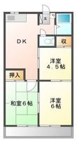 城山ハイツの間取図