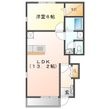 スパーブT6&4レジデンス Bの間取図