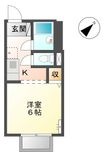 メゾンリヴィエール Aの間取図