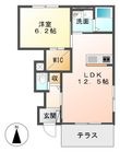 クレストコートの間取図
