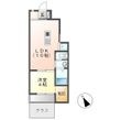 ユニヴァリィFの間取図