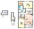エトワール藤方Ⅳの間取図