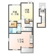 エスペランスAの間取図