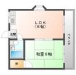 門真市中町の間取図