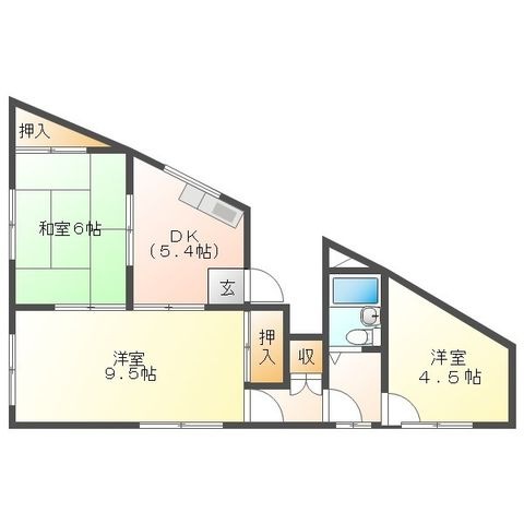 拡大写真:フォーラムイン清洲 4Fの間取り