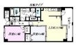 ボヌールの間取図