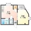 エクセル古川橋の間取図