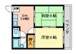 門真市中町の間取図