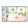 リベルテアミューザーの間取図