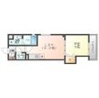 フォレストクリエオーレ城垣町壱番館の間取図