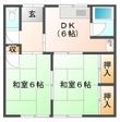 諫早市小船越町の間取図