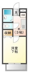 カルディア赤坂の間取図