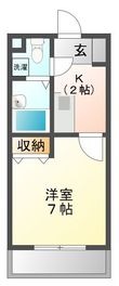 カルディア宇都の間取図