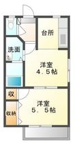 ピュアライフ21の間取図
