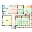 杭出津 祐野貸家の間取図