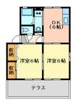 ウッズパディーCの間取図
