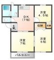 エスポワールの間取図