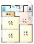 久保田ハイツの間取図