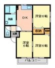 エクセルコートＣDの間取図
