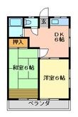 田村ハイツＡＢの間取図
