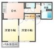 クラベールBの間取図