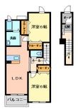 ｒａｆｆｉｎｅ ABの間取図