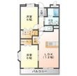 シャルマンコート広沢Aの間取図
