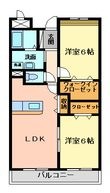 シャルマンコート広沢Ａの間取図