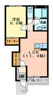 ジェム フォレストの間取図