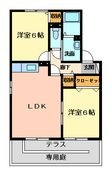 メゾン リベルテABの間取図