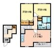 グラン・アラモードABの間取図
