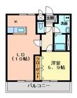 ツイングランデⅠの間取図