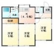 久保田ハイツの間取図