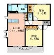 ビューパレーＢＣの間取図