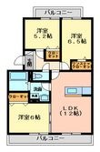 ボナールAの間取図