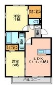 ルンダーベルクＡＢの間取図