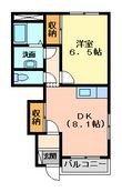 サンヴィレッジⅠの間取図