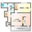 チャンティックⅡファイブテンABCの間取図