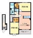 フラットエイトの間取図