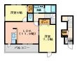サニーガーデンABCDの間取図