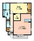 ライデンハイツⅢの間取図
