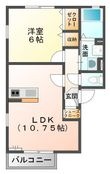 アイリスⅢの間取図