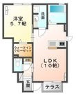 カレントⅡの間取図