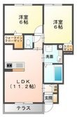 グラン デルソーレの間取図