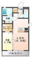 D-room ibukiの間取図